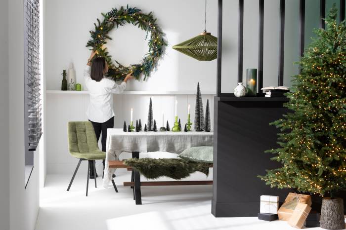 Scaun Clark Metal/poliester, verde [2]