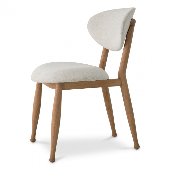 Scaun dining, Allston natur, sentier crem, Dimensiuni: W. 53 | D. 59 | H. 80 | SD. 42 | SH. 47.5   [4]