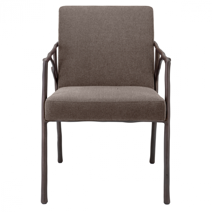 Scaun dining, Antico mediu bronz, finisaj abrasia [3]