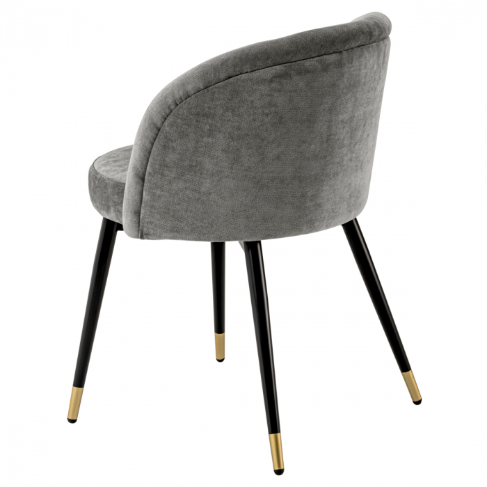 Scaun dining, Chloé clarck gri set de 2, Dims: W. 57.5 | D. 58 | H. 77 | SD. 47 | SH. 49.5  (CM) [5]