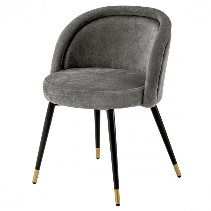 Scaun dining, Chloé clarck gri set de 2, Dims: W. 57.5 | D. 58 | H. 77 | SD. 47 | SH. 49.5  (CM) [3]