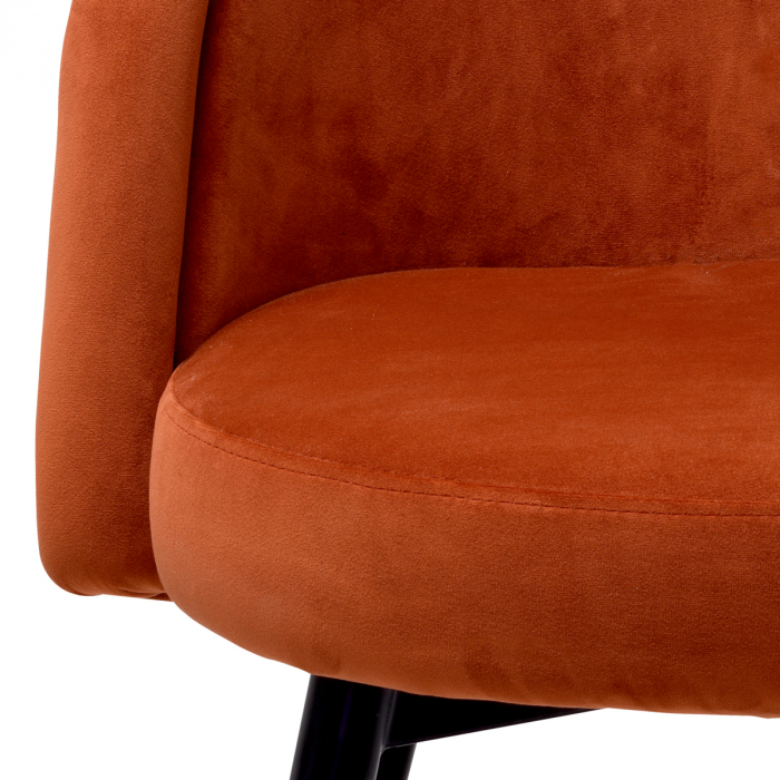 Scaun dining, Chloé Savona portocaliu set de 2 [5]