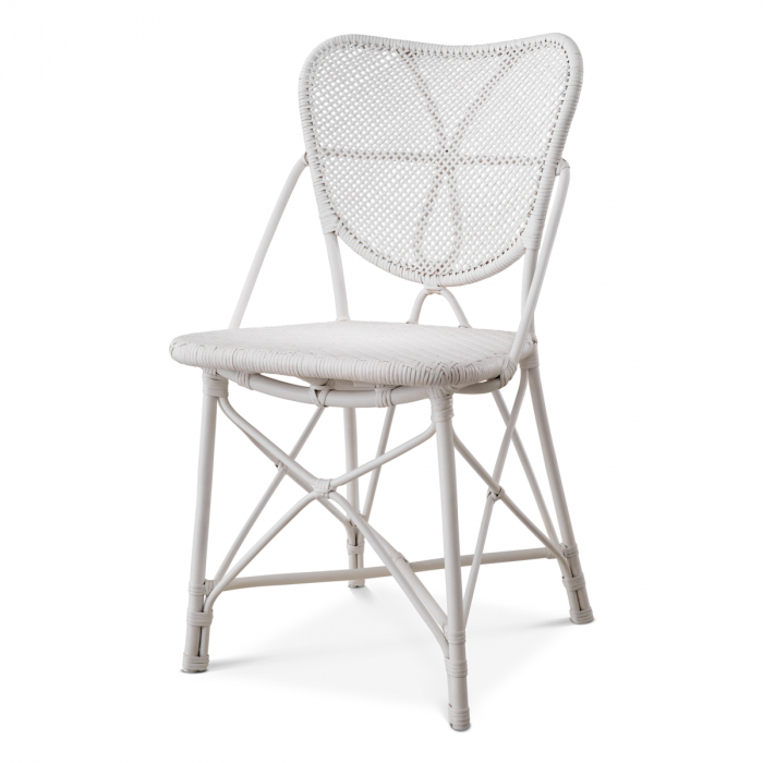 Scaun dining, Colony alb mat [1]