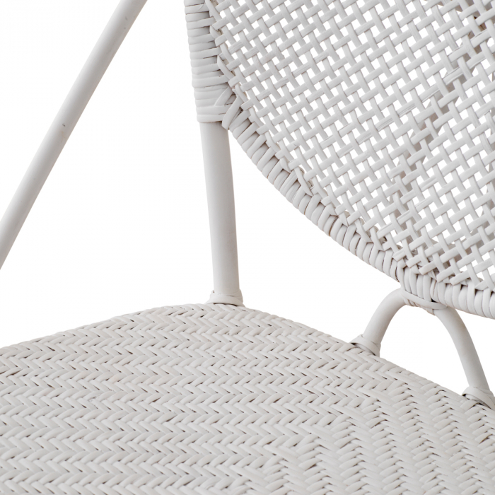 Scaun dining, Colony alb mat [5]