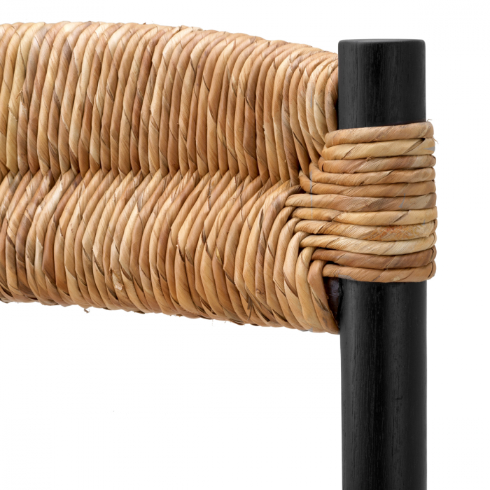 Scaun dining, Cosby finisaj clasic negru, Dims: W. 54 | D. 62.5 | H. 80.5 | SD. 51.5 | SH. 47.5  (CM) [5]
