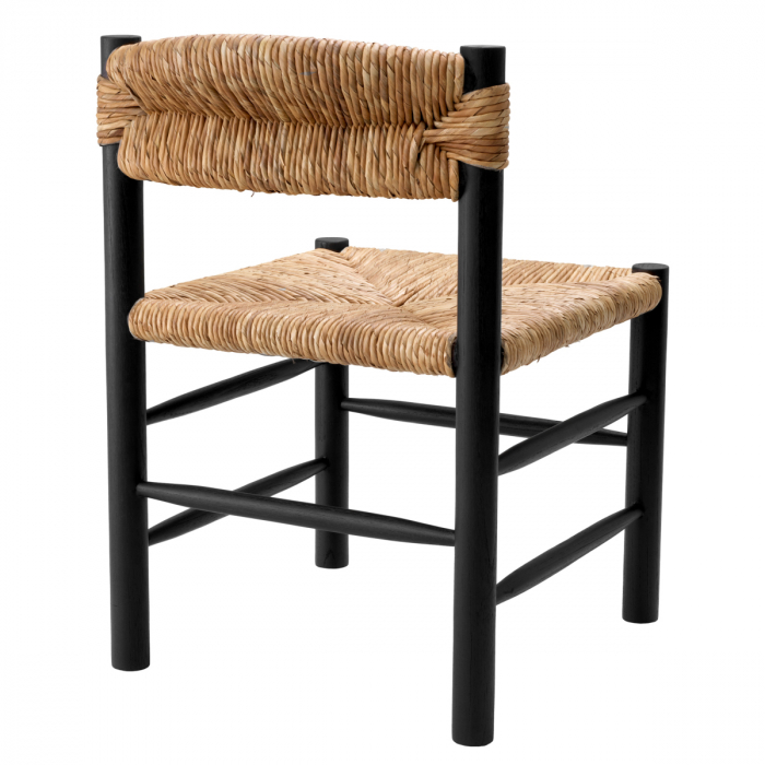 Scaun dining, Cosby finisaj clasic negru, Dims: W. 54 | D. 62.5 | H. 80.5 | SD. 51.5 | SH. 47.5  (CM) [3]