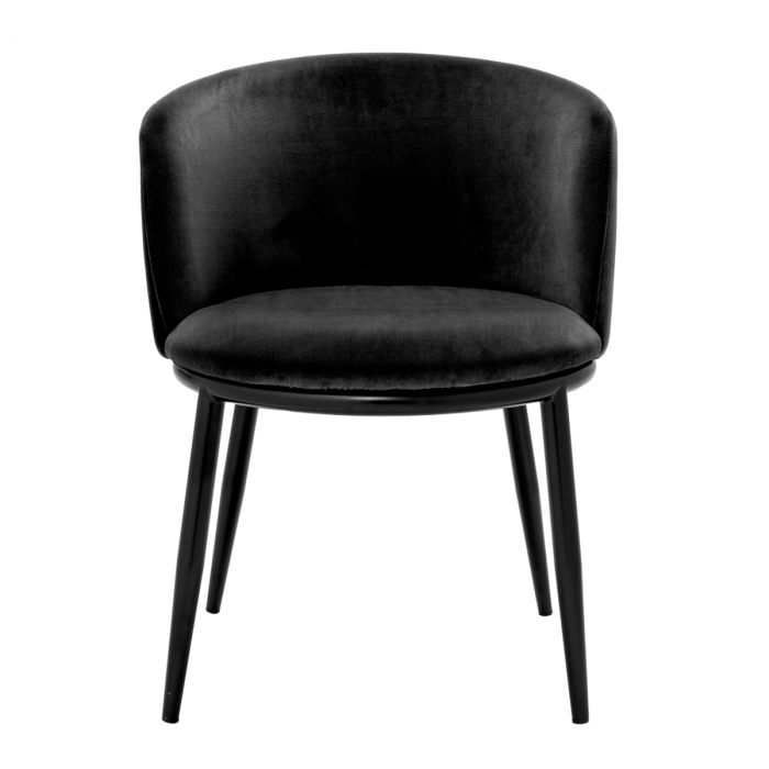 Scaun dining, Filmore Cameron, negru set de 2 [2]