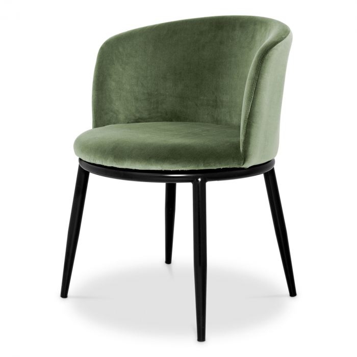 Scaun dining, Filmore Cameron, verde deschis set de 2 [2]