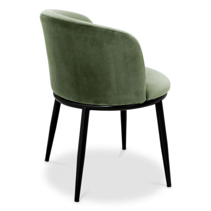 Scaun dining, Filmore Cameron, verde deschis set de 2 [4]