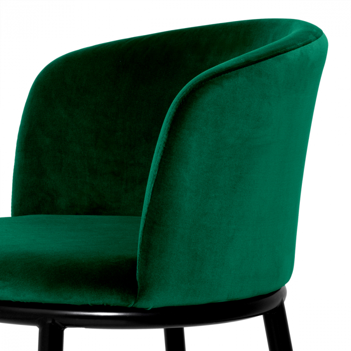 Scaun dining, Filmore Cameron, verde set de 2 [4]