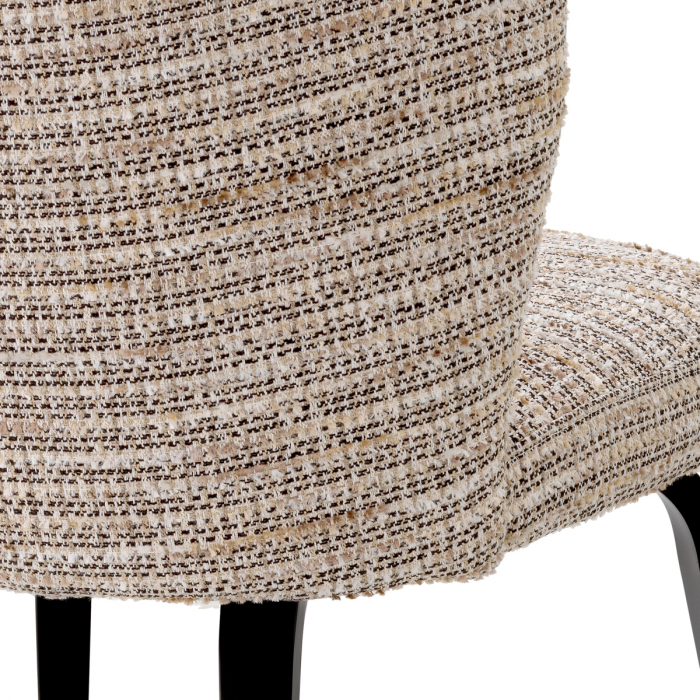 Scaun dining, Halard mademoiselle bej, Dims: W. 57 | D. 69 | H. 81 | SD. 50 | SH. 50.5  (CM) [5]