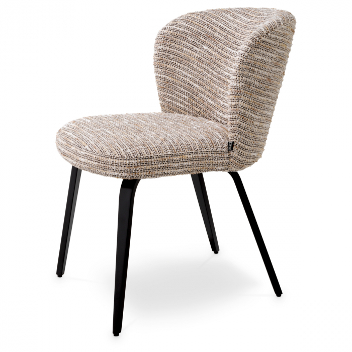 Scaun dining, Halard mademoiselle bej, Dims: W. 57 | D. 69 | H. 81 | SD. 50 | SH. 50.5  (CM) [4]