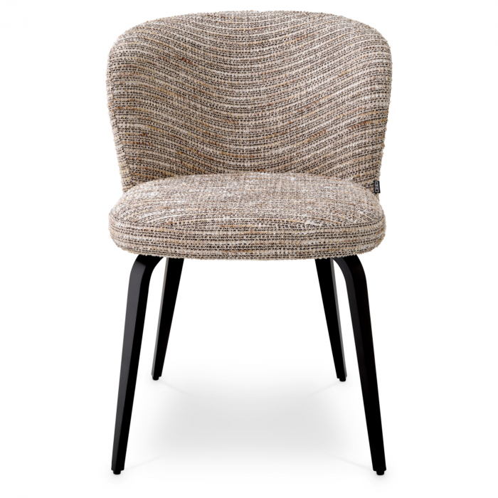 Scaun dining, Halard mademoiselle bej, Dims: W. 57 | D. 69 | H. 81 | SD. 50 | SH. 50.5  (CM) [2]