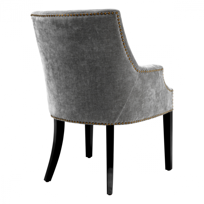 Scaun dining, Legacy clarck gri, Dims: W. 60 | D. 71 | H. 92 | SD. 50 | SH. 48 | AH. 64.5  (CM) [4]