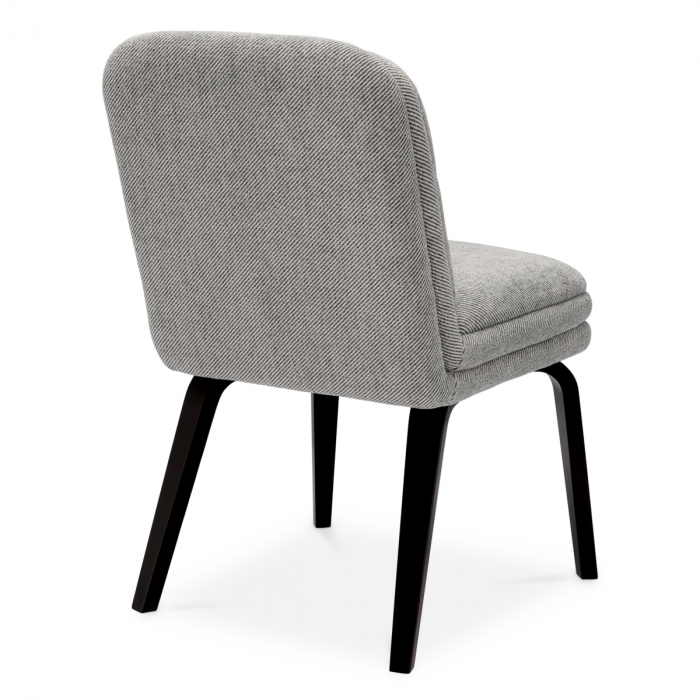 Scaun dining, Lucia fisher, gri, Dims: L. 63 | W. 50 | H. 84 | SD. 42 | SH. 50  (CM) [4]
