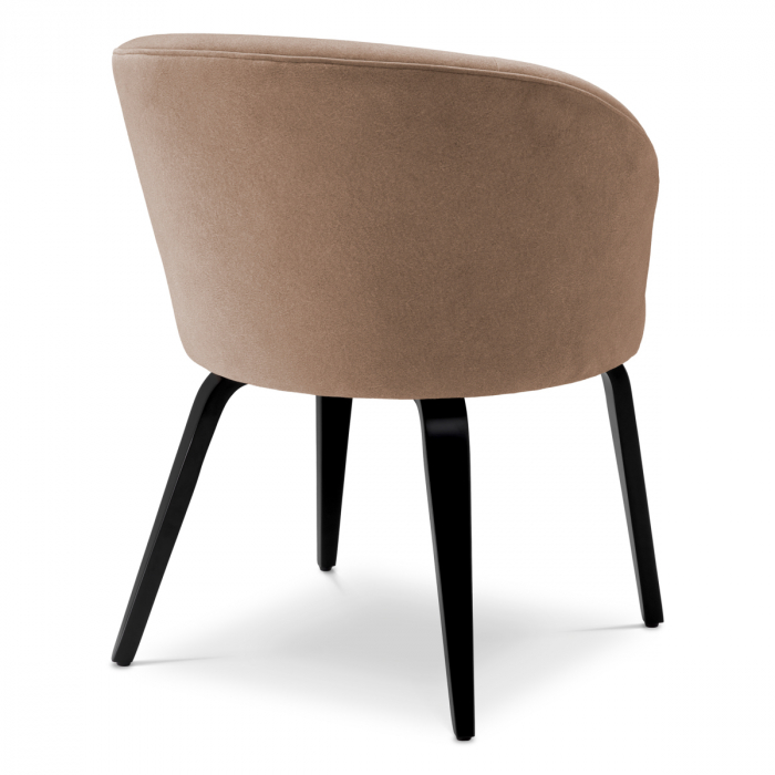 Scaun dining, Vichy, tondro bej [4]