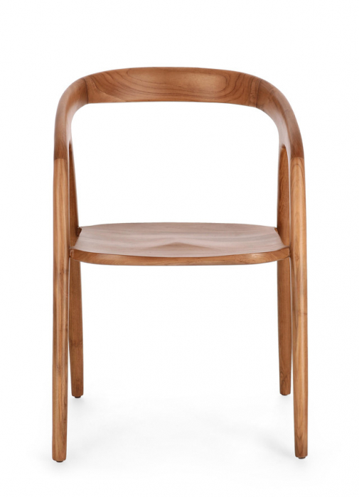 Scaun, Dotty cu cotieră, Lemn de Teak [5]