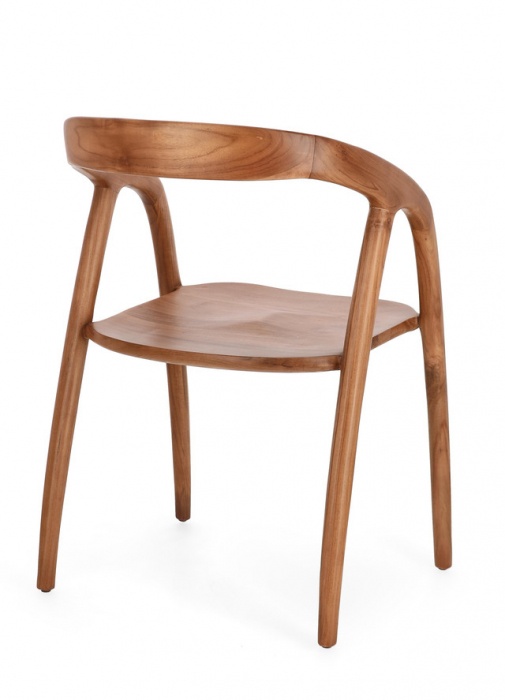Scaun, Dotty cu cotieră, Lemn de Teak [2]