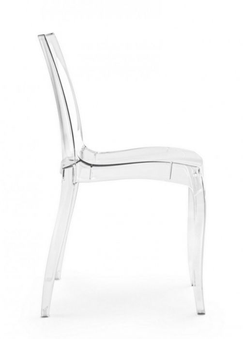 Scaun Drover, Policarbonat, Transparent, 50x54x84 cm [5]