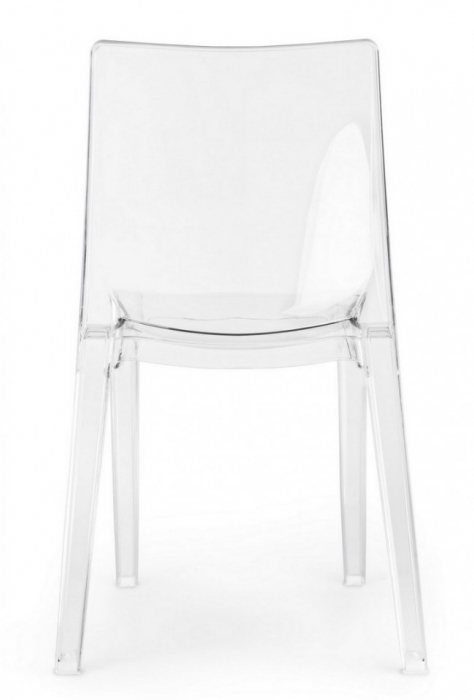 Scaun Drover, Policarbonat, Transparent, 50x54x84 cm [4]