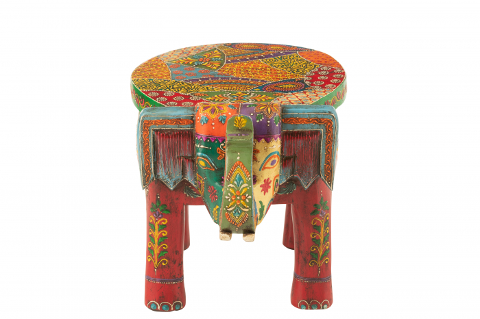 Scaun Elephant Delhi, Mix, Lemn de Mango [4]