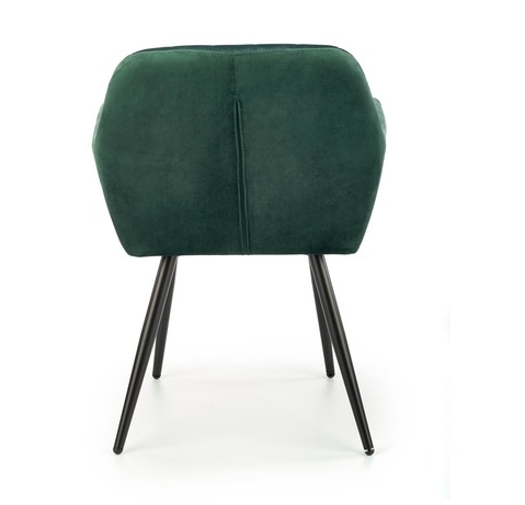 Scaun ELVIS, verde, 58x53x80 [4]