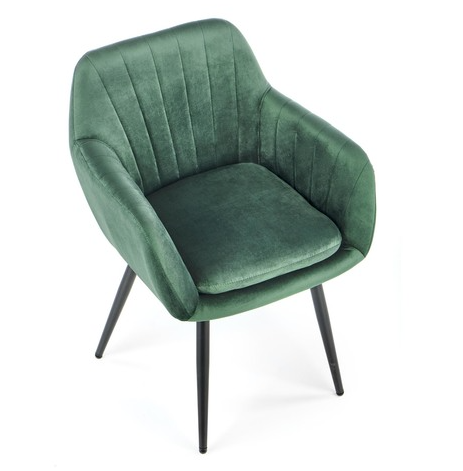Scaun ELVIS, verde, 58x53x80 [3]
