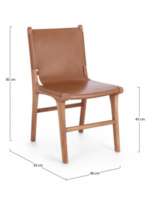 Scaun Eugenie Cognac [3]