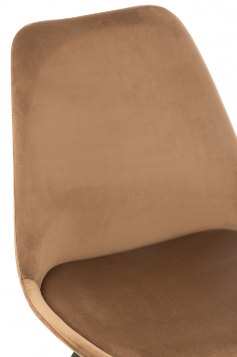 Scaun Helene, Textil/Metal, Maro, 55x49x84 cm [7]