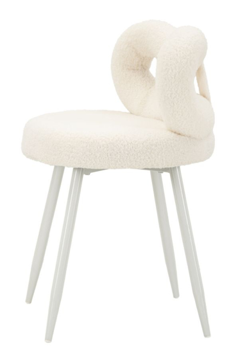 Scaun Ilary alb, ø 40x67 cm (inaltime sezut 46 cm) [3]