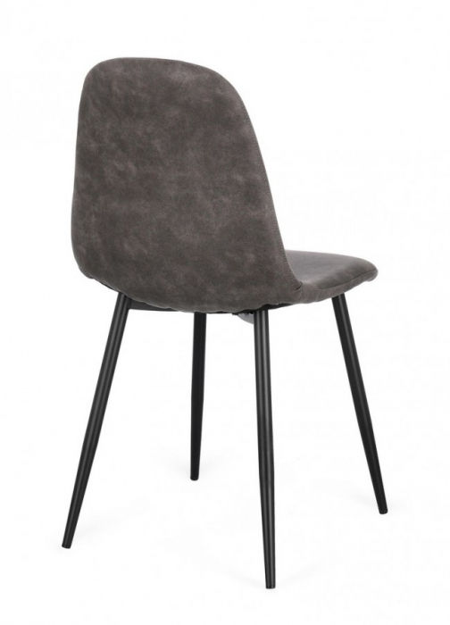 Scaun Irelia, Negru/Gri Inchis [2]