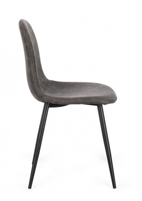 Scaun Irelia, Negru/Gri Inchis [5]