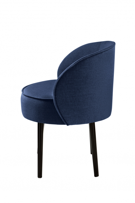 Scaun Jamie, Poliester, Albastru, 59x78x57 cm [4]