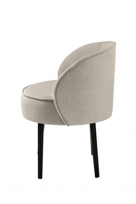 Scaun Jamie, Poliester, Bej inchis, 59x78x57 cm [4]