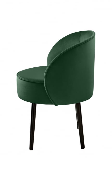 Scaun Jamie, Poliester, Verde, 59x78x57 cm [2]