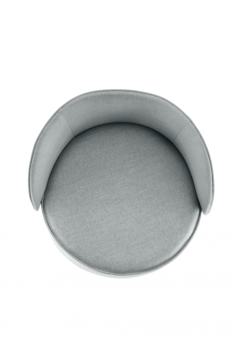 Scaun Jamie, Poliester, Verde menta, 59x78x57 cm [2]