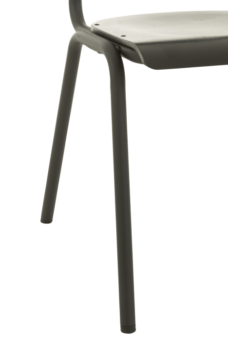 Scaun, Lemn/Metal Negru [5]