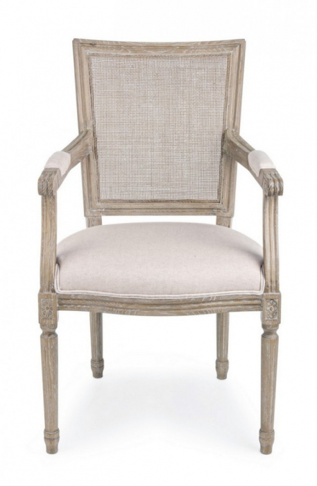 Scaun Liliane, Lemn, Natural, 48x91x90 [3]