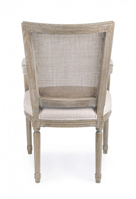 Scaun Liliane, Lemn, Natural, 48x91x90 [4]