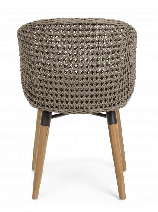 Scaun Ninfa, Aluminiu, Maro, 65x65x79 cm (gold) [7]