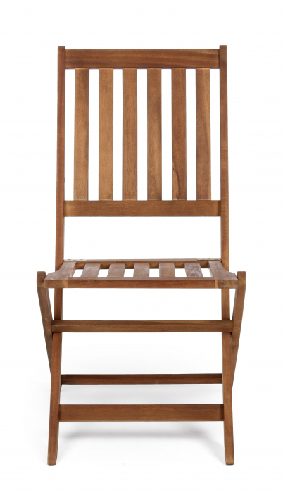 Scaun pliabil Mali, Lemn, Maro, 47,5x60x92 cm [3]