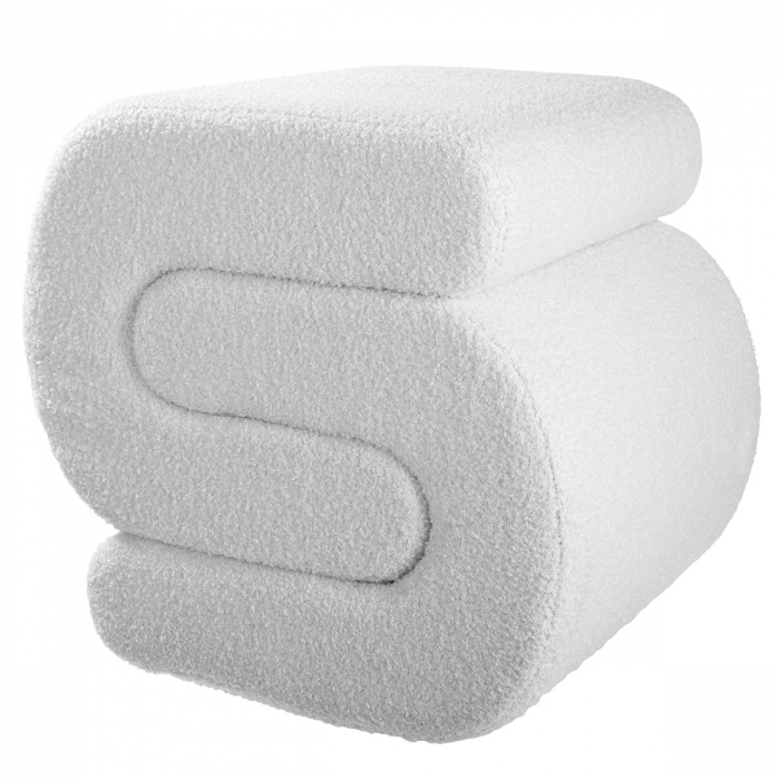 Scaun, Poliester, alb, PU 1, L. 46 cm, L. 48 cm, H 46 cm [1]