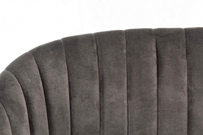 Scaun Queen, Otel, Gri, 53x57x81.5 cm  [2]