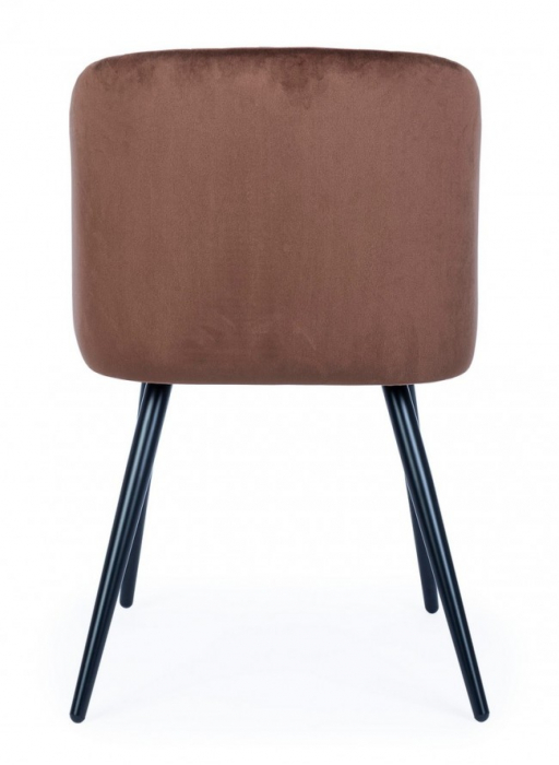 Scaun Queen, Otel-Plastic, Maro, 53x57x81.5 cm  [3]