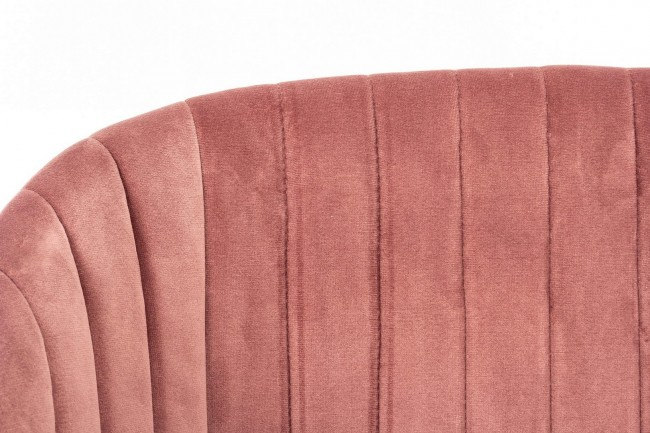 Scaun Queen, Otel, Roz, 53x57x81.5 cm [3]