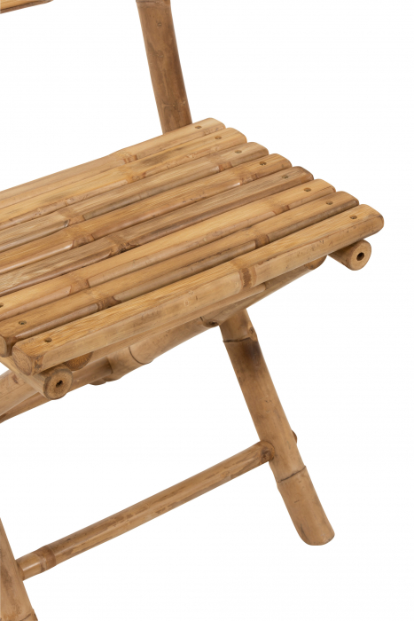 Scaun, Rachita/Bambus, Natural, 54x45x85 cm [8]