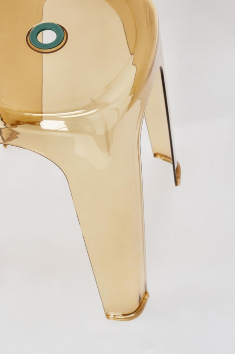 Scaun Sonny, Amber, Transparent [3]