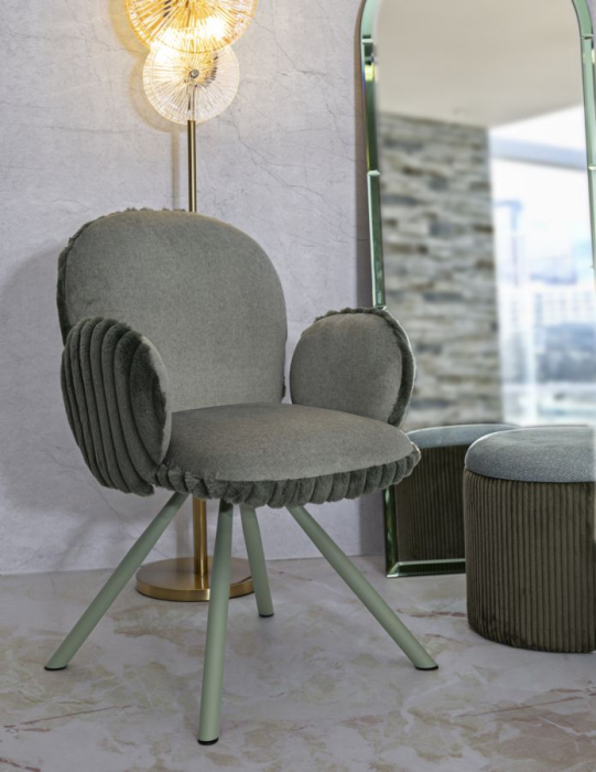 Scaun Stockholm -b- verde set de 2 buc. cm 64x68x83 (inaltime sezut cm 45) [12]