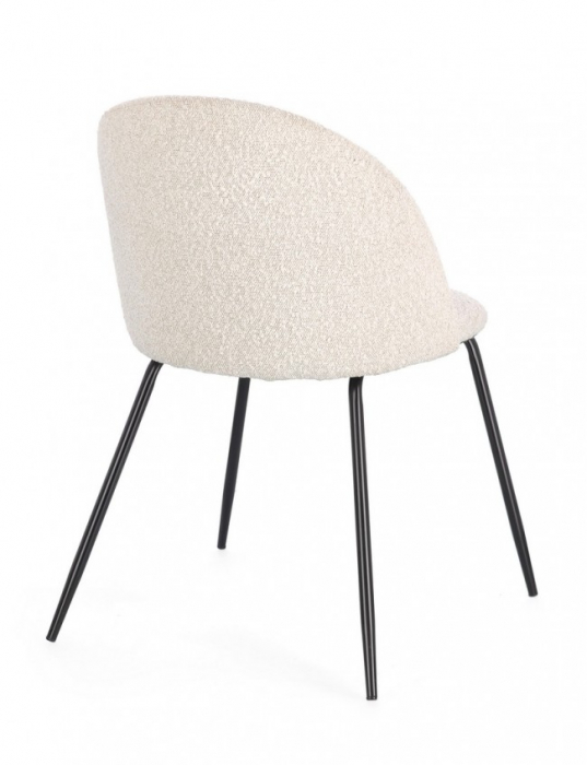 Scaun Tanya, Negru/Ivoar [2]