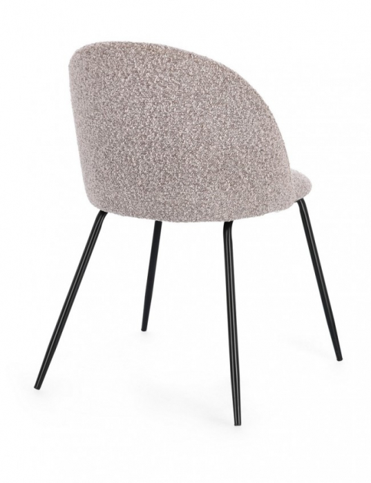 Scaun Tanya, Negru/Mink [2]
